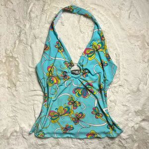 Rave Butterfly Whimsical Halter top